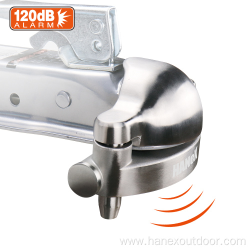 Hot sale alarm trailer locks stainless steel alarm